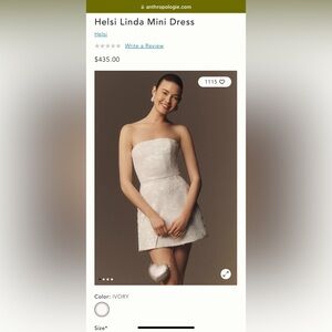 Helsi Linda Ivory Mini Dress